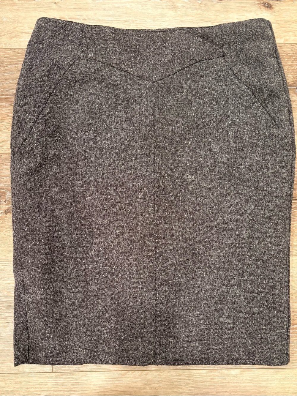 Worthington Brown Lined Pencil Skirt-Size 6